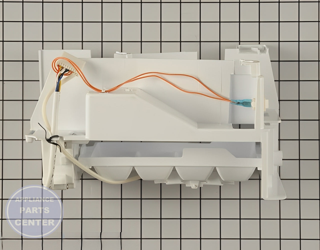 LG REFRIGERATOR ICE MAKER ASSEMBLY 5989JA1002D - Main view showing ice production capacity for LG Model 1