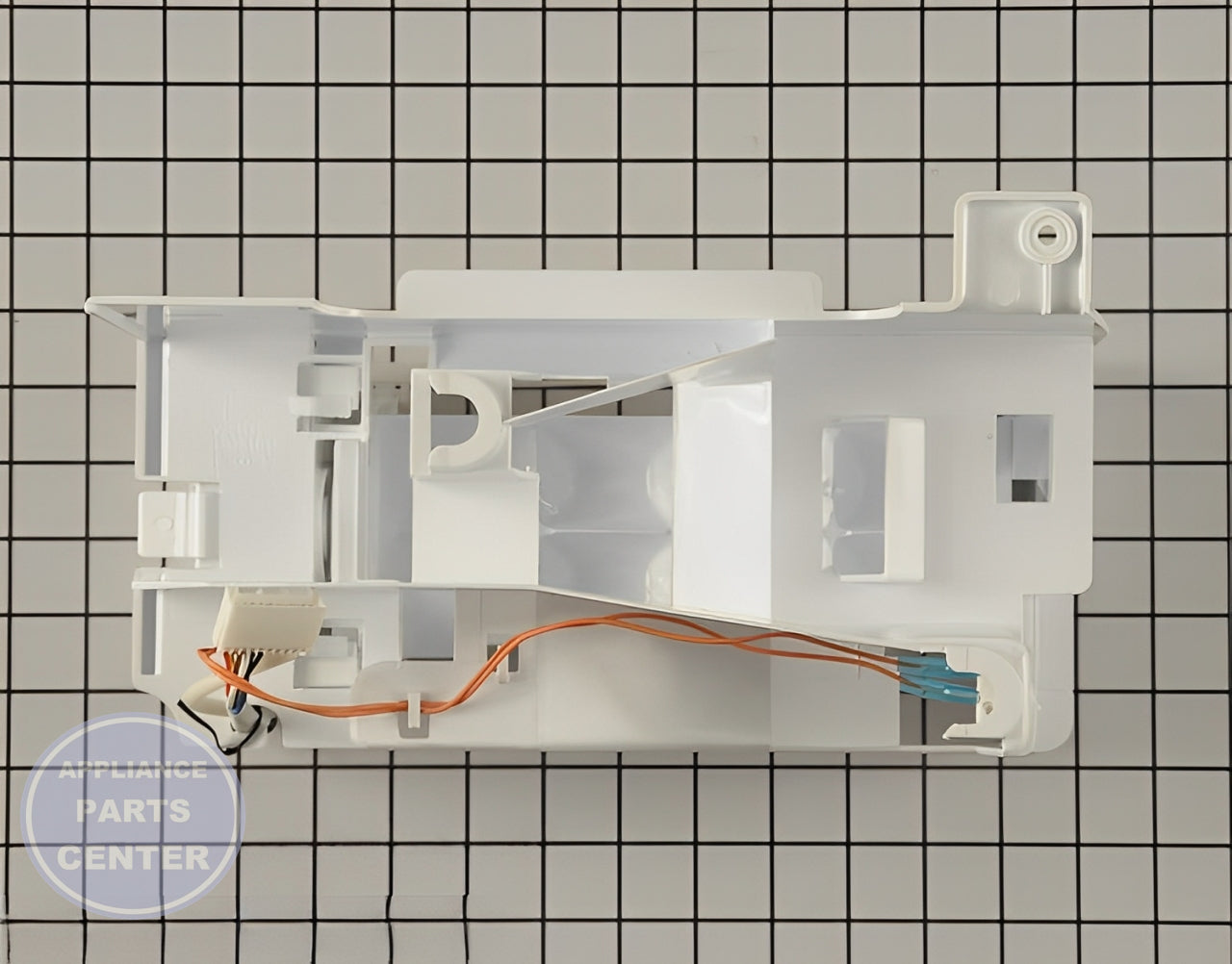 LG REFRIGERATOR ICE MAKER ASSEMBLY 5989JA1002D - Detailed view of ice maker technical details