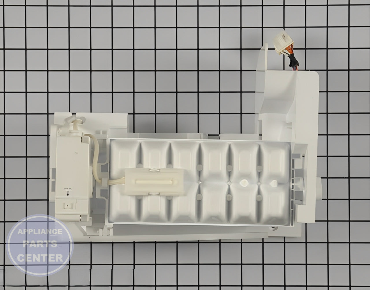 LG REFRIGERATOR ICE MAKER ASSEMBLY 5989JA1005H - Detailed view of high-quality component