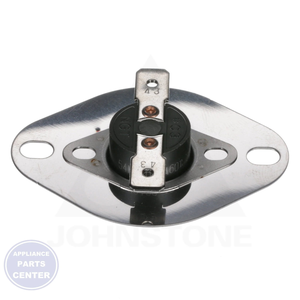 Overheat Control 5H73593 - Side view with precise specifications