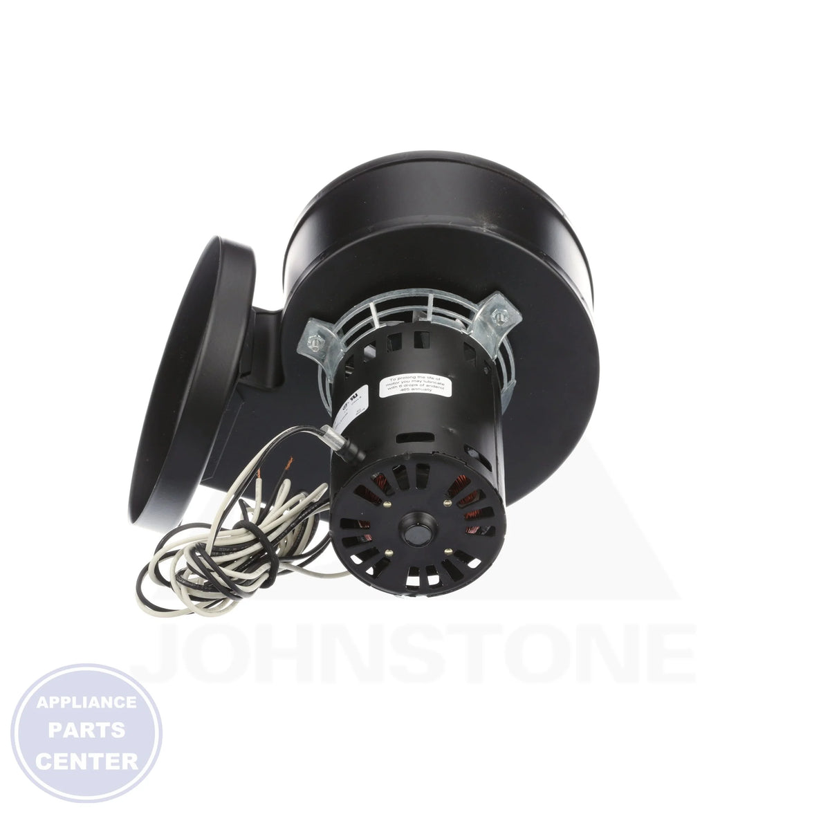 Power Exhauster 5H73598-1 - Side view with precise measurements