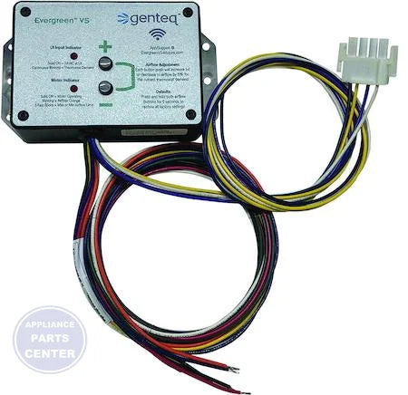 Evergreen® VS User Interface 5K010V - Main view showing precise control for GE® and Genteq® models
