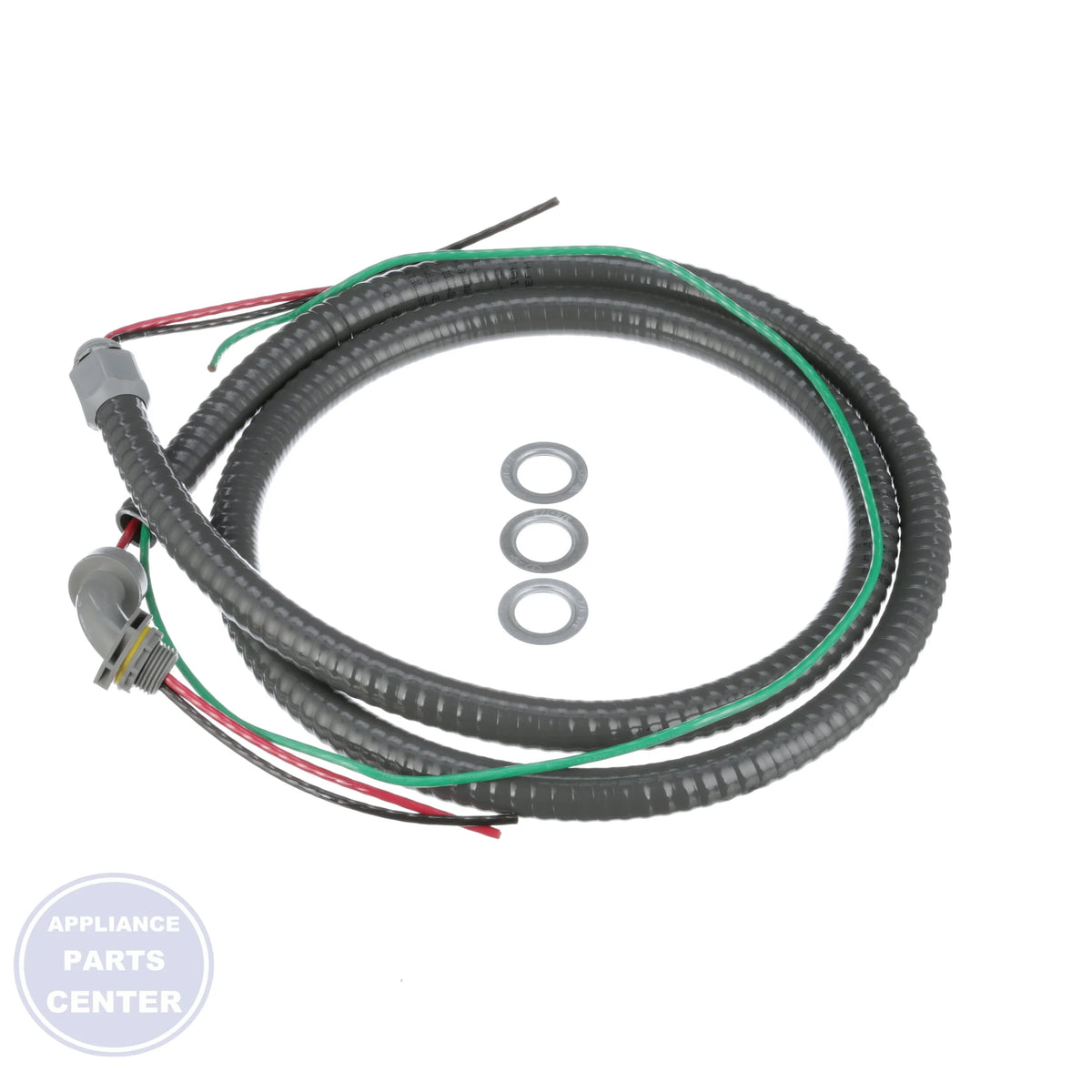 Air Conditioner Whip 6-12-6NM - Detailed view of 10-gauge wire construction