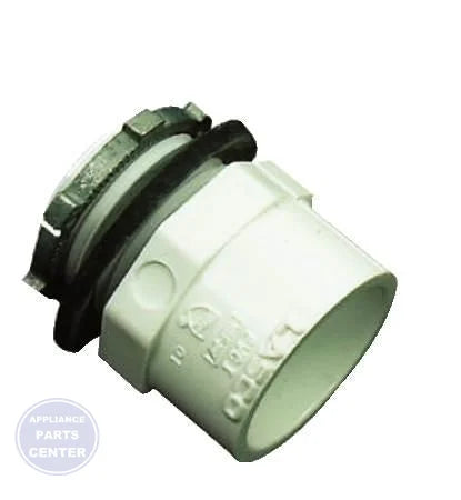 [Brand] Condensate Drain Pan Fitting 6-1J - Main view showing efficient water removal for Samsung and Frigidaire models