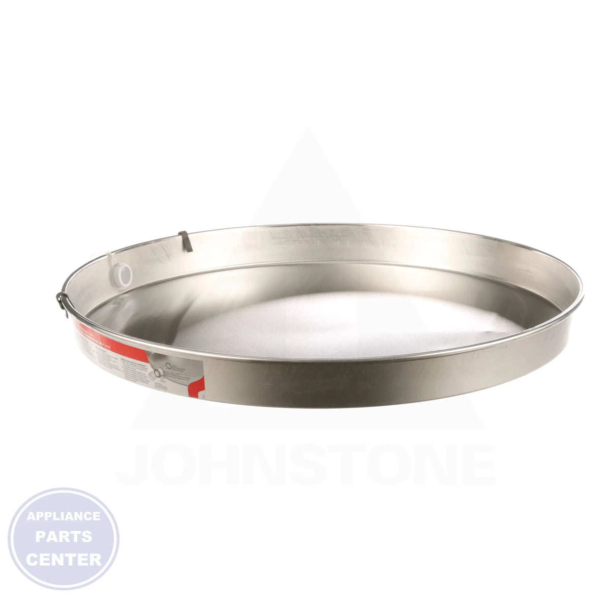 Water Heater Drain Pan 24" - Detailed view of aluminum construction