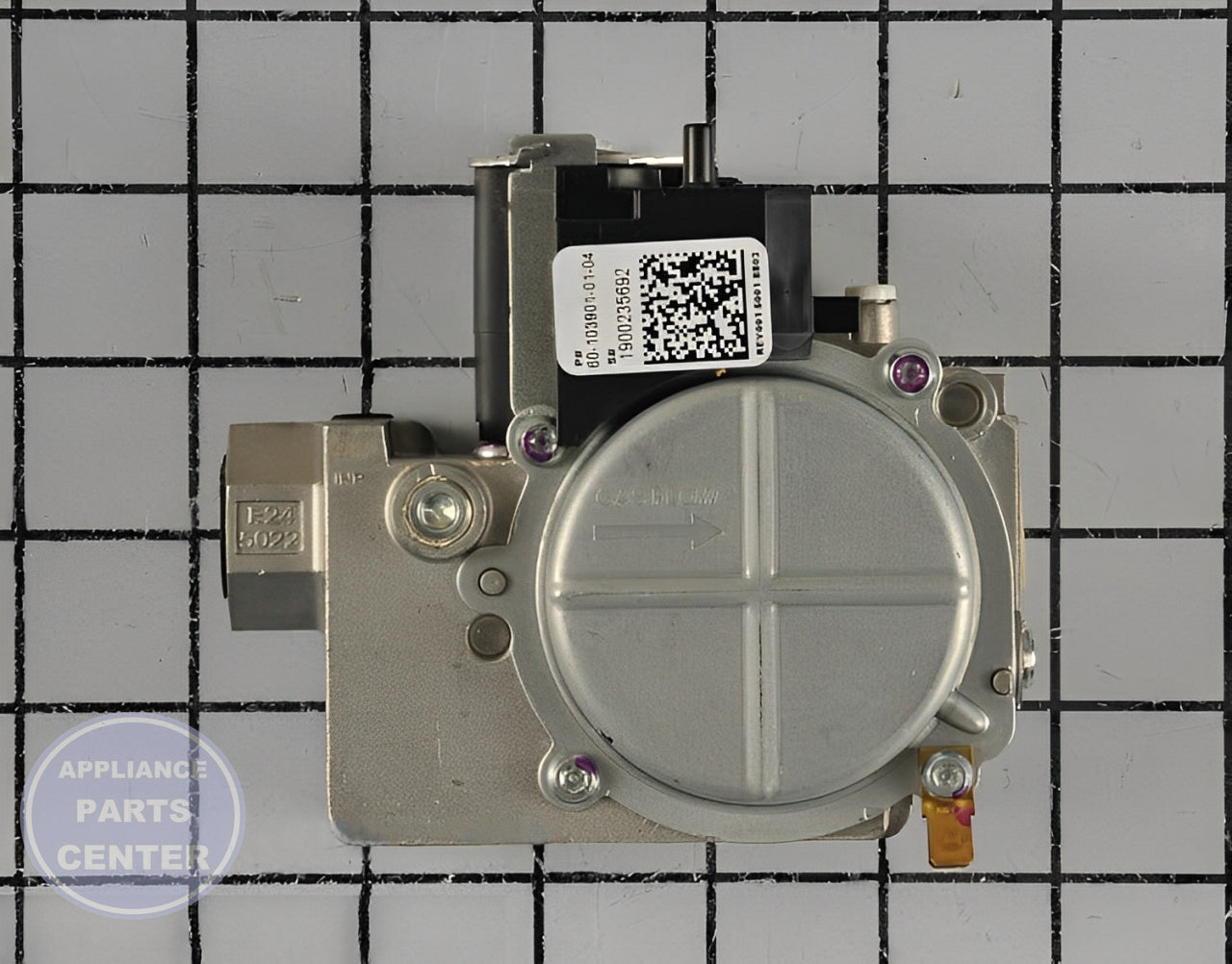 RHEEM NATURAL GAS VALVE 60-103901-01 - Main view showing smooth gas flow for NEU Furnaces