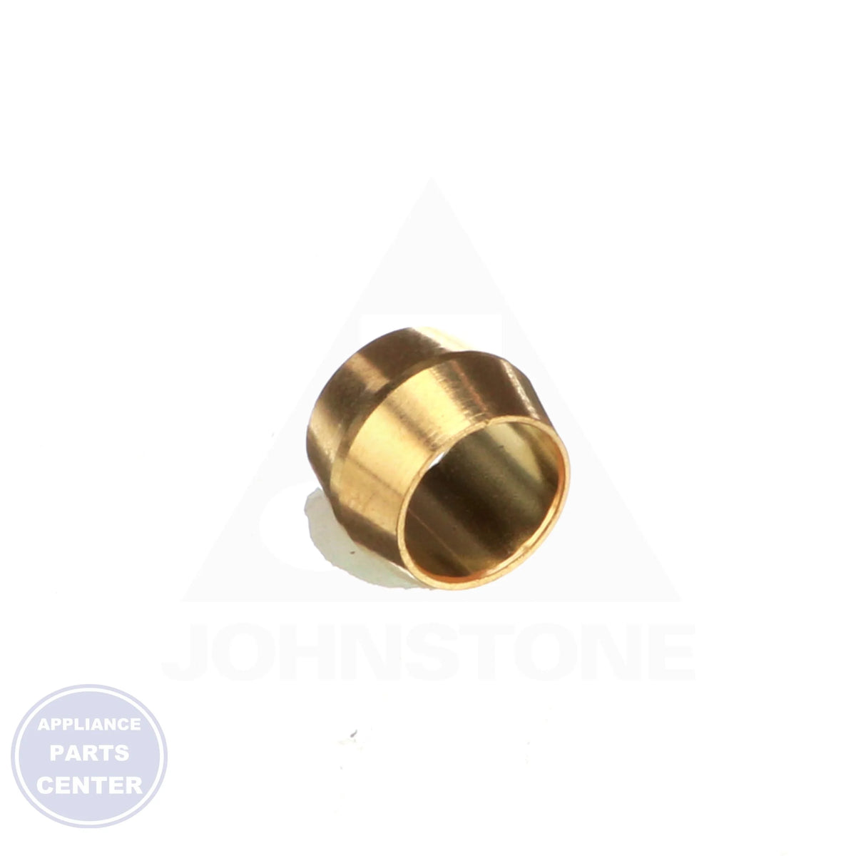 1/4" COMPRESSION SLEEVE 60-4 - Detailed view of brass material and 1/4" OD connection