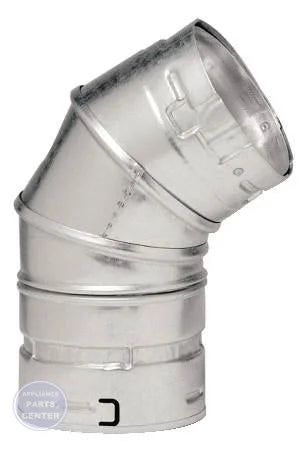 B-Vent 45/60 Elbow 4M45/60 - Main view showing 60° angle adjustment for L88-136 and L89-679 models