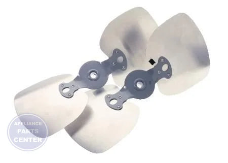 Rheem-Ruud Two-Wing Condenser Fan Blades 60-7727-01 - Main view showing efficient cooling for specific models
