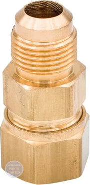 [Brand] 3/8" Python Male Compression Fitting Assembly 6005 - Main view showing solid brass construction for [specific models]