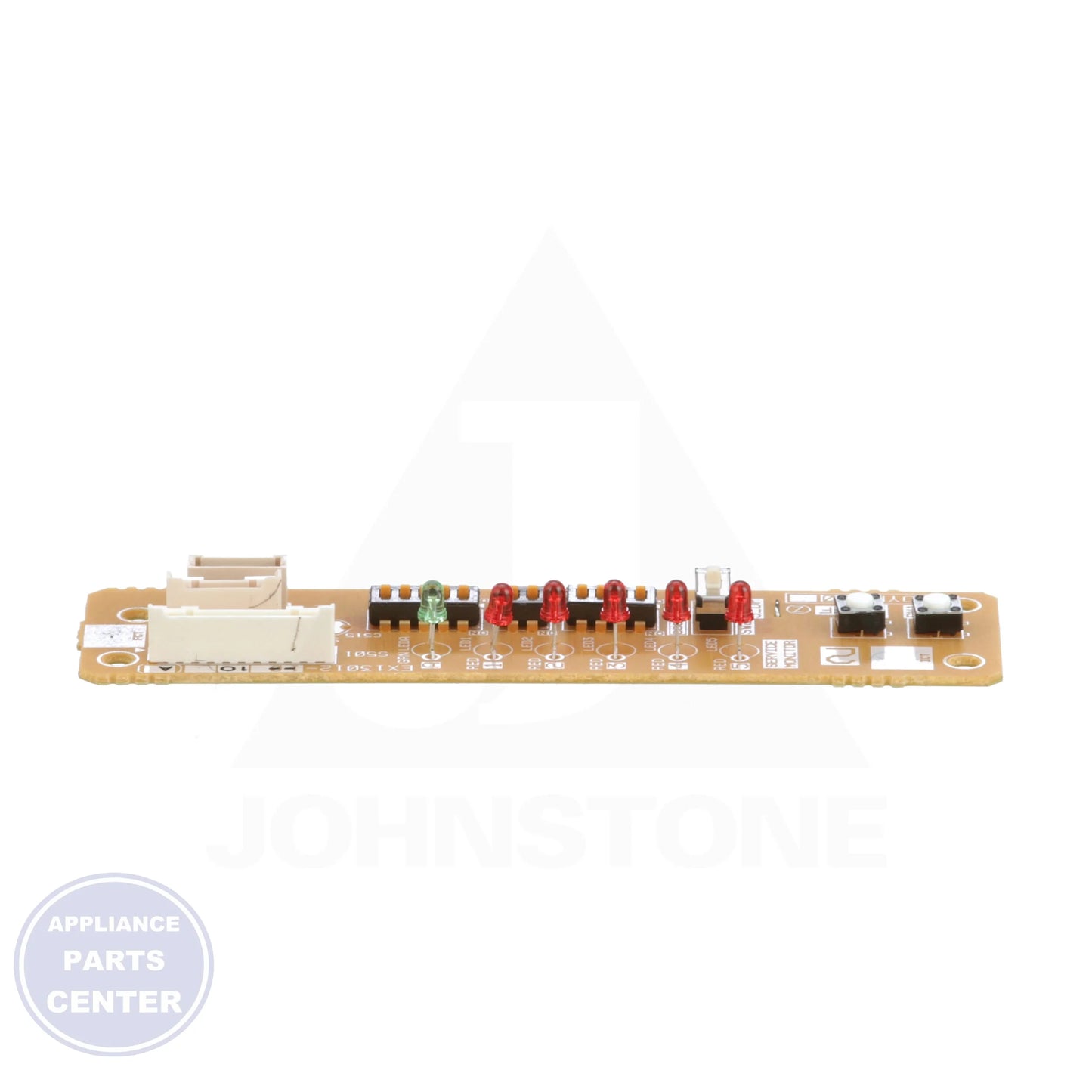 Printed Circuit Assembly 6025165 - Side view with PCB specifications