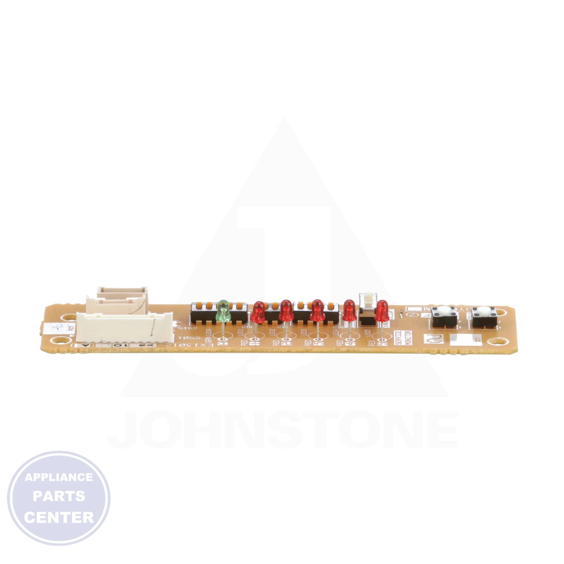 Printed Circuit Assembly 6025165 - Side view with PCB specifications