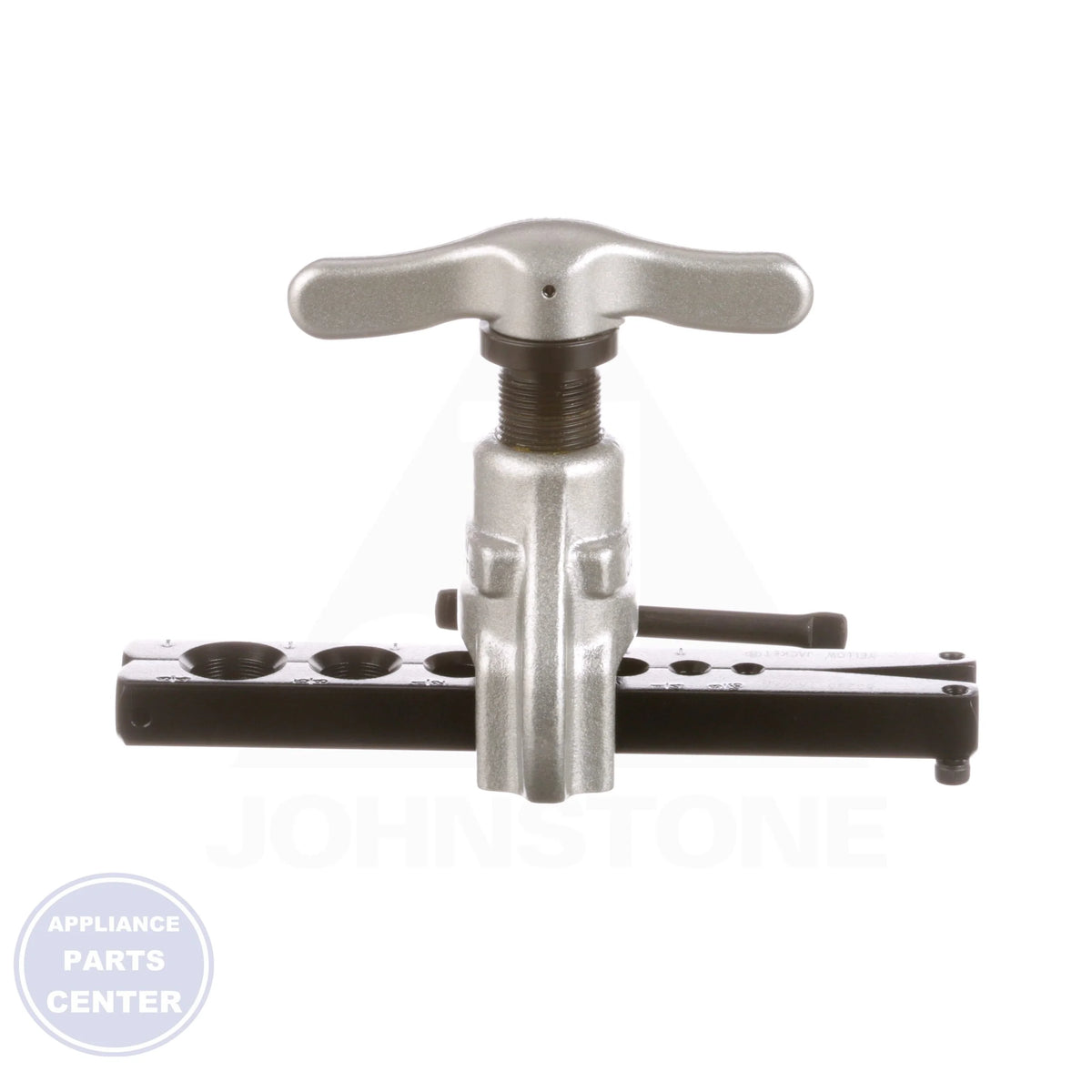 Eccentric Cone Flaring Tool 60295 - Side view with 3/16" to 3/4" tubing specifications