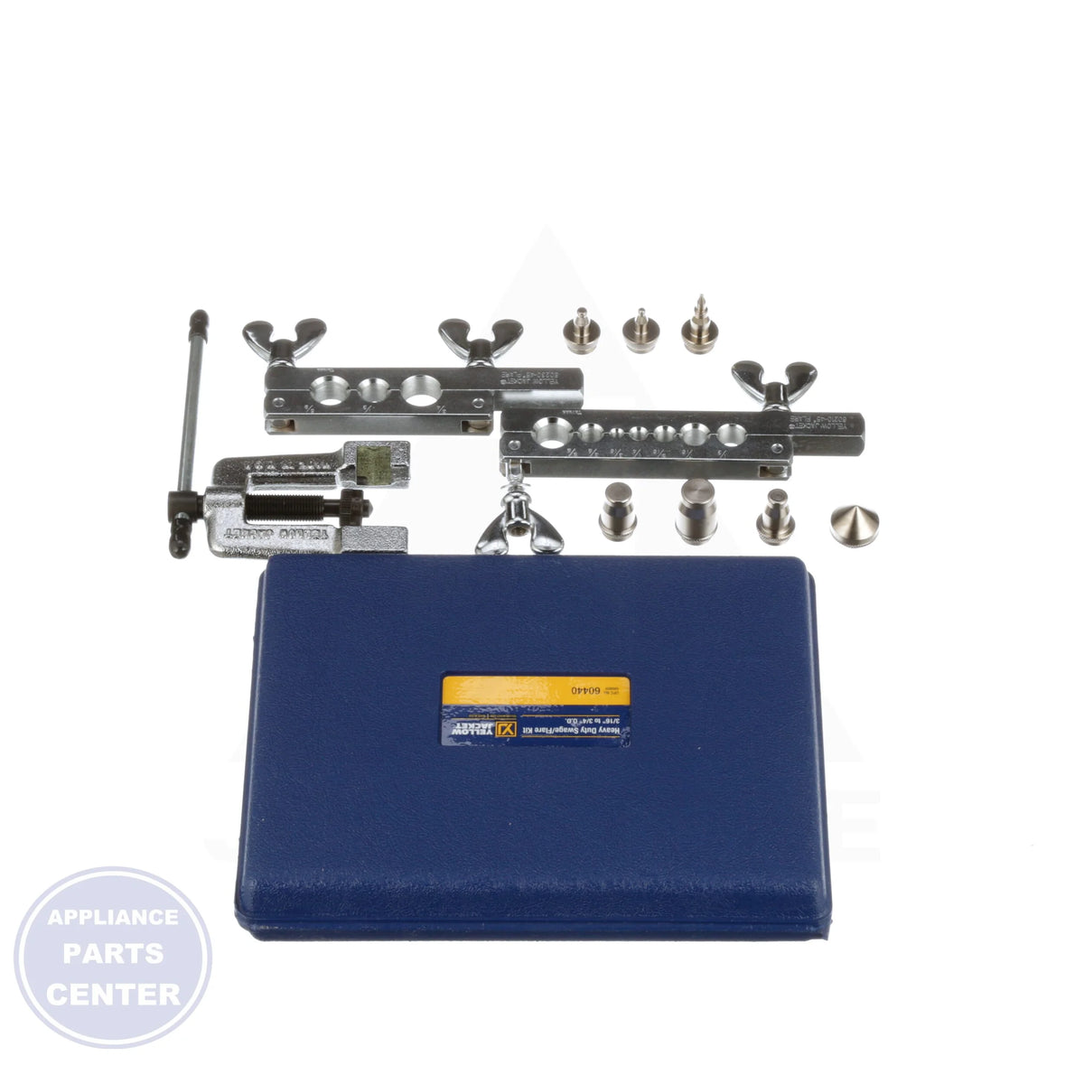 Flare and Swage Kit 60440 - Side view with 45° Flaring capability