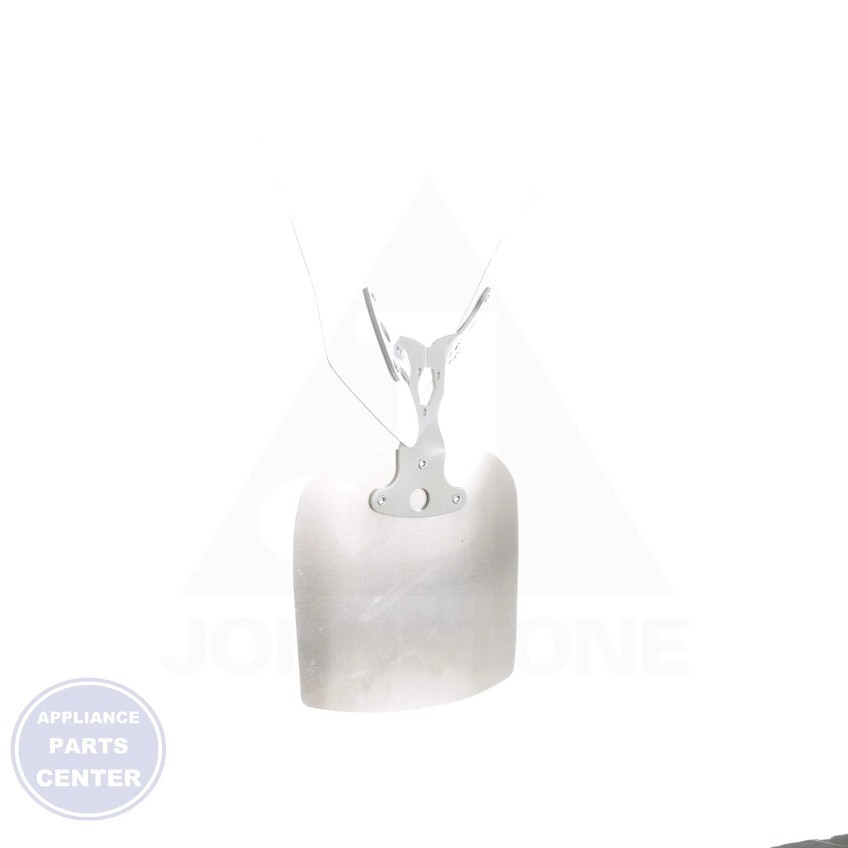 Universal Replacement Condenser Fan Blade 60556501 - Side view with an 18" size and 33° pitch