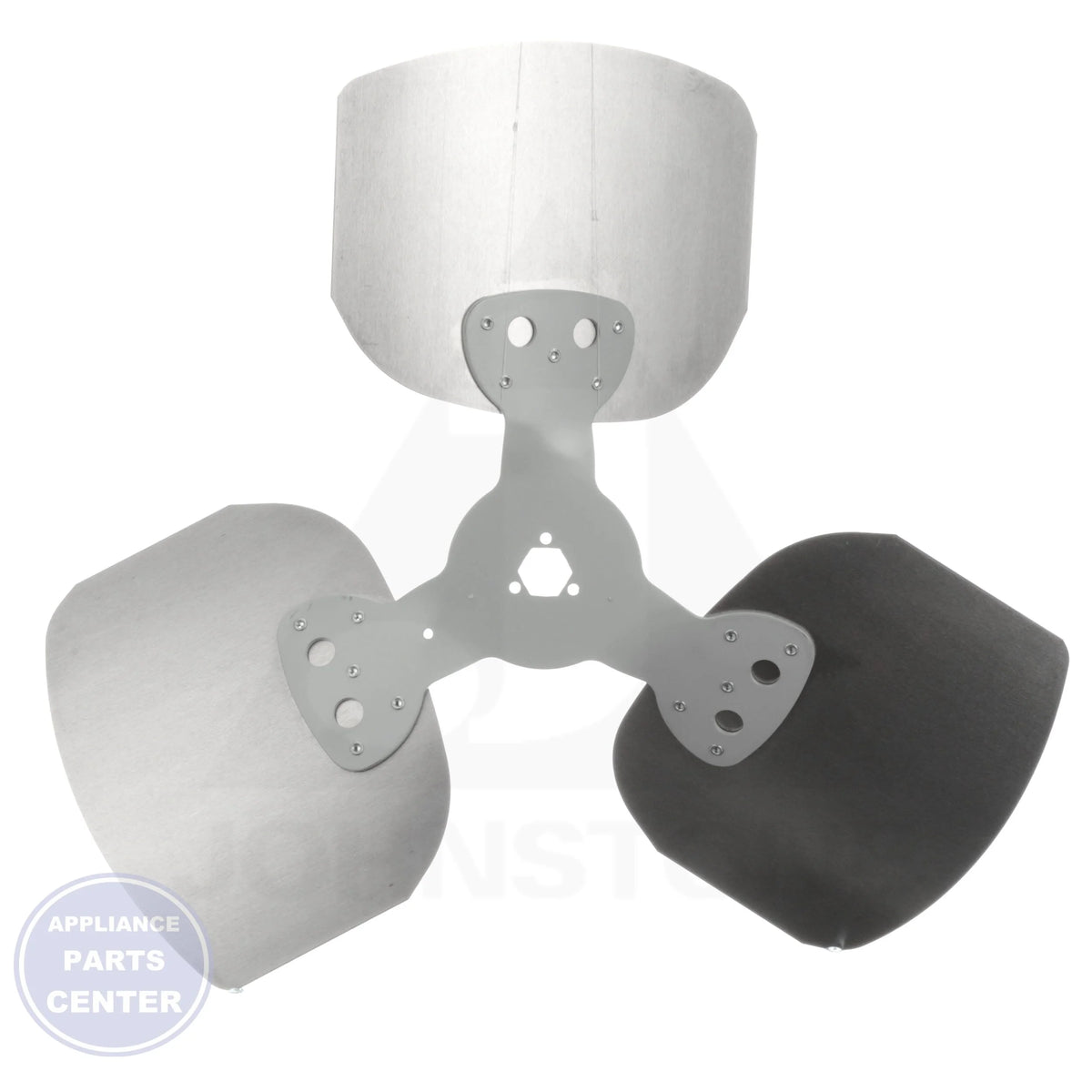 Universal Replacement Condenser Fan Blade 60557301 - Side view with 27° pitch