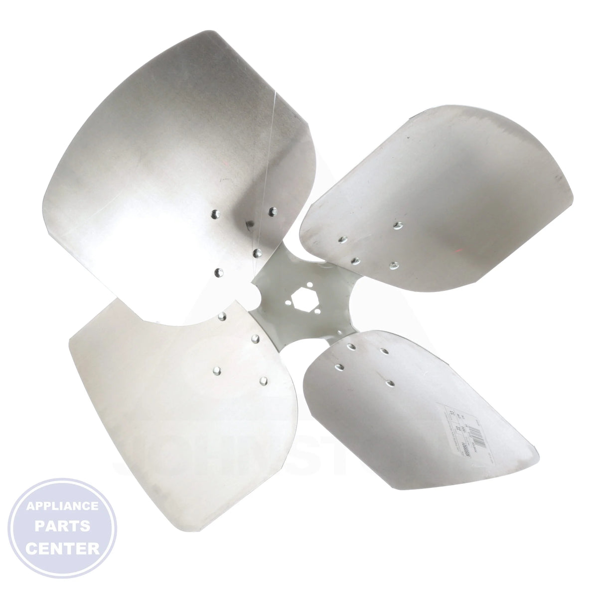 Universal Replacement Condenser Fan Blades 60559501 - Side view with 33° pitch