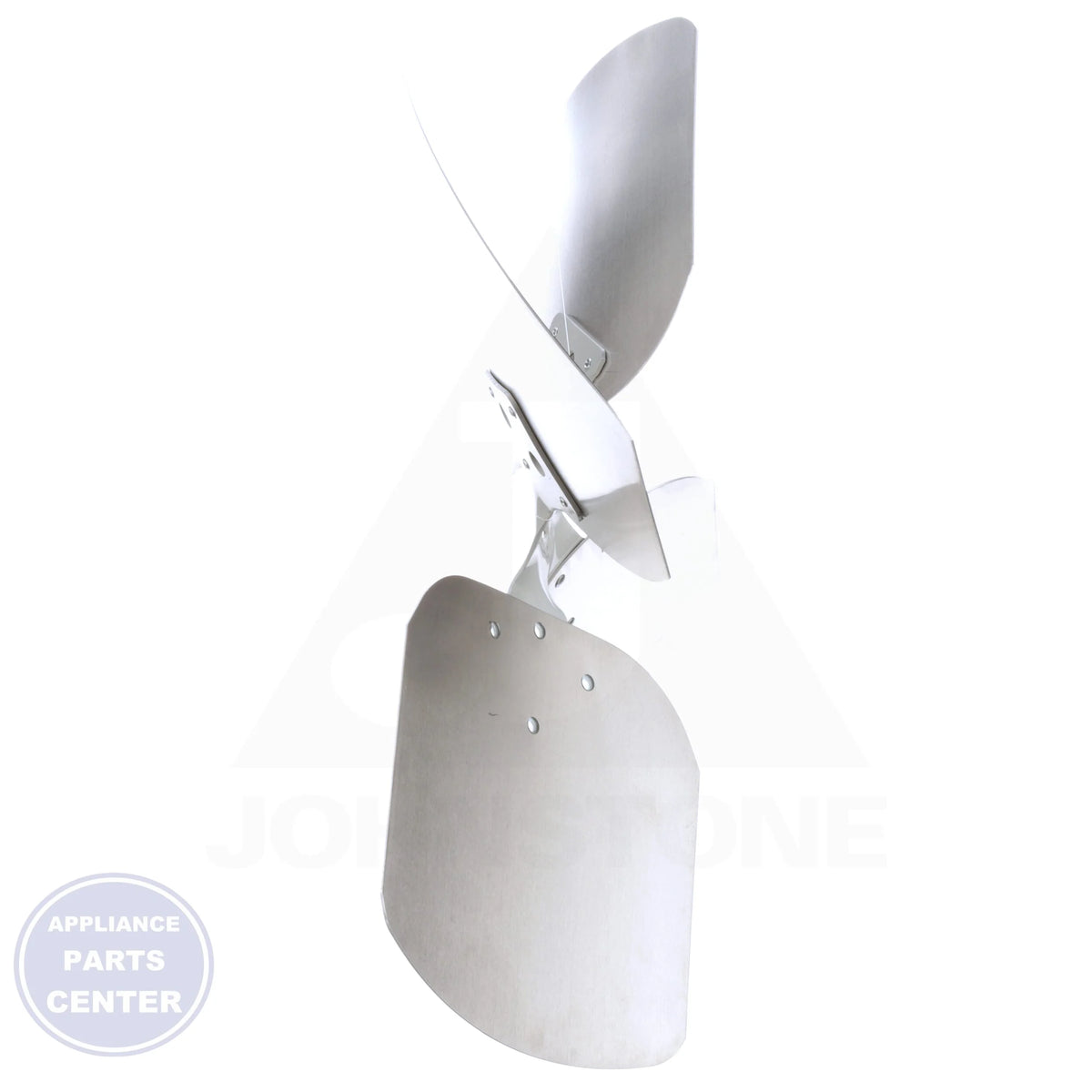 [Brand] Universal Replacement Condenser Fan Blade 60559901 - Detailed view of aluminum construction and 4 blades