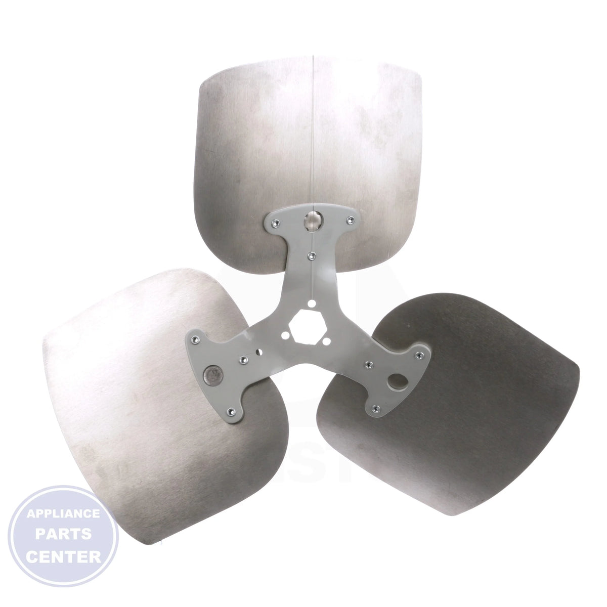 Universal Replacement Condenser Fan Blade 60717101 - Side view with 23° pitch and 3 blades