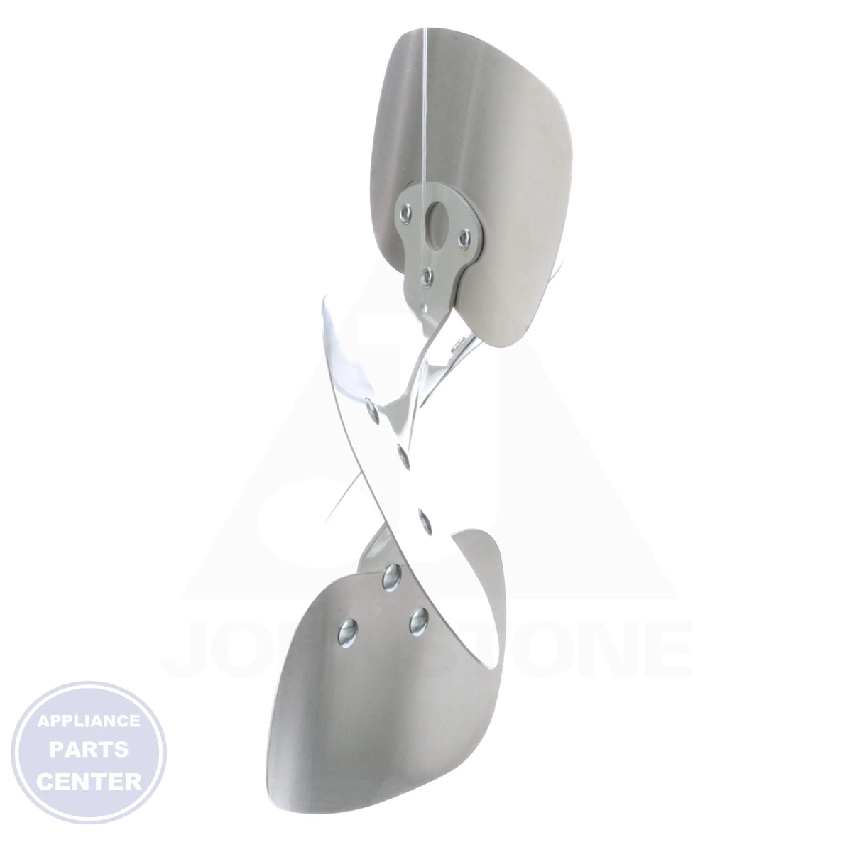 Universal Replacement Condenser Fan Blade 60759901 - Detailed view of rugged aluminum construction