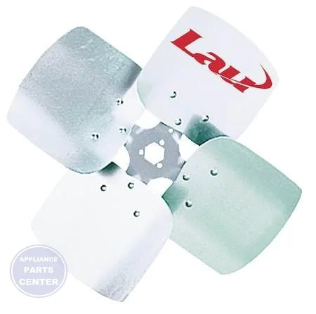 Universal Replacement Condenser Fan Blade 60760001 - Main view showing efficient air delivery for Samsung, LG, and Frigidaire models