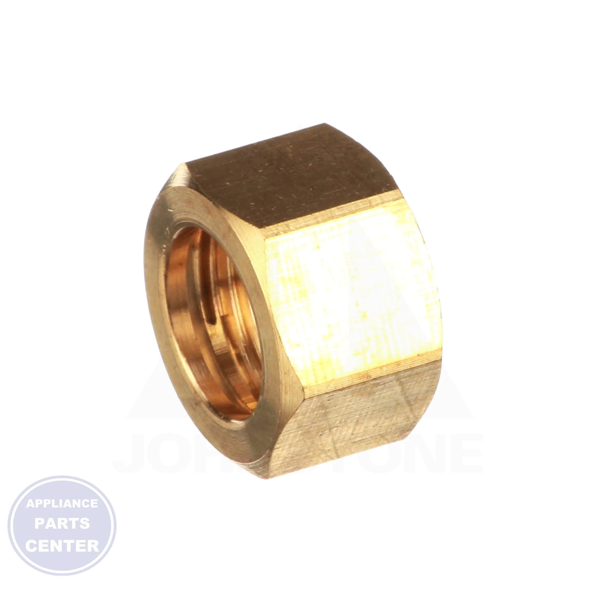 1/2" COMPRESSION NUT 61-8 - Detailed view of secure sealing design