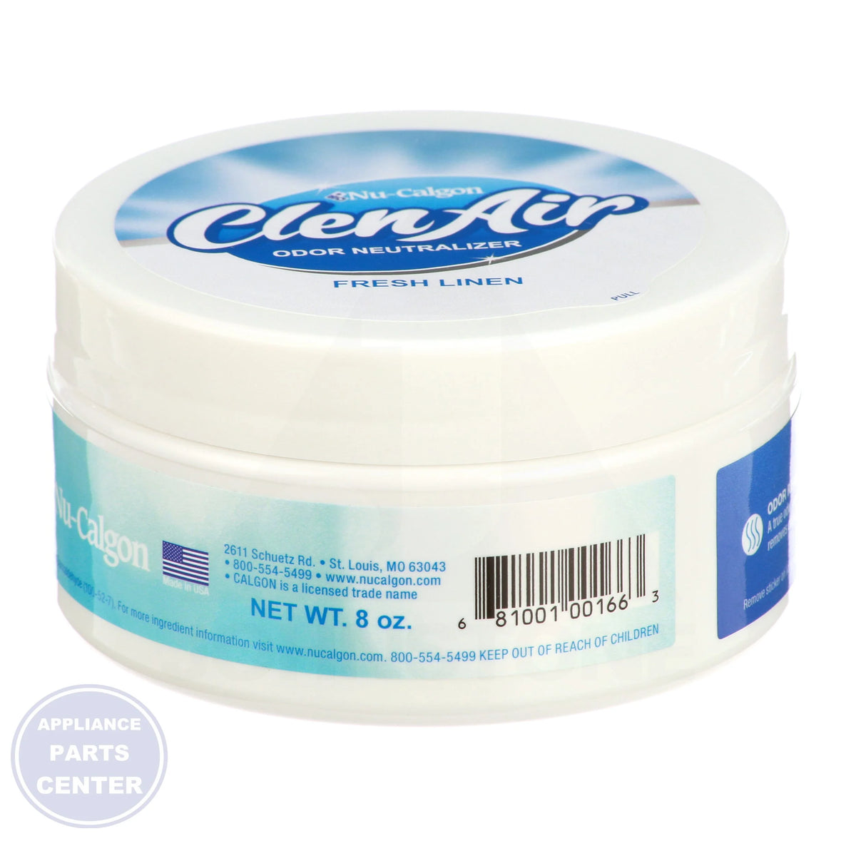 Odor Neutralizing Gel 6100-05 - Side view with 1/2 lb. tub
