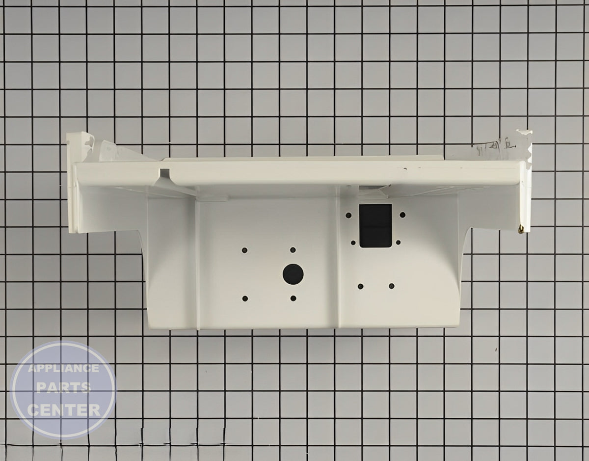 Ice Bucket Housing 61005614 - Side view with precise measurements