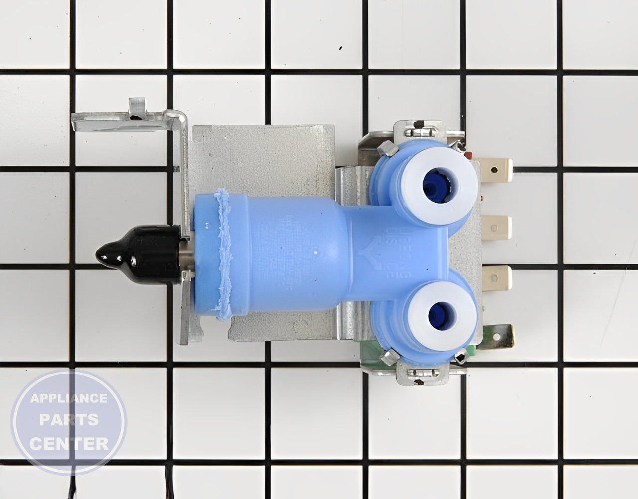 WHIRLPOOL WATER INLET VALVE 61005626 - Main view showing valve & float for WPL models