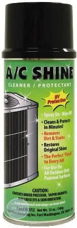 [Brand] A/C Shine 61118 - Main view showing cleaning efficiency for various models