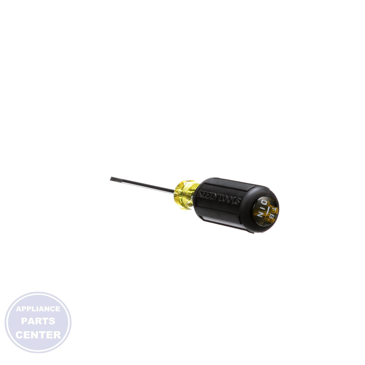 [Brand] Terminal Block Screwdriver 612-4 - Detailed view of precision machined tip