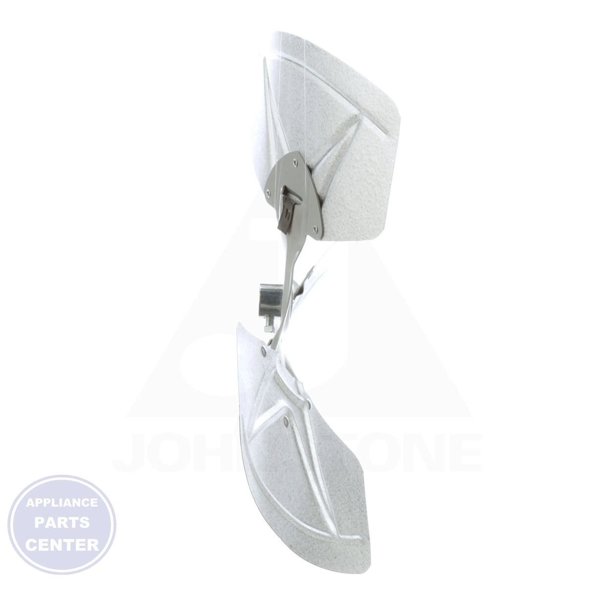 Econoflow 6128120001 Propeller - Detailed view of galvanized steel blades