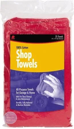 [Brand] Shop Towels 62013C - Main view showing absorbent feature for W69-644