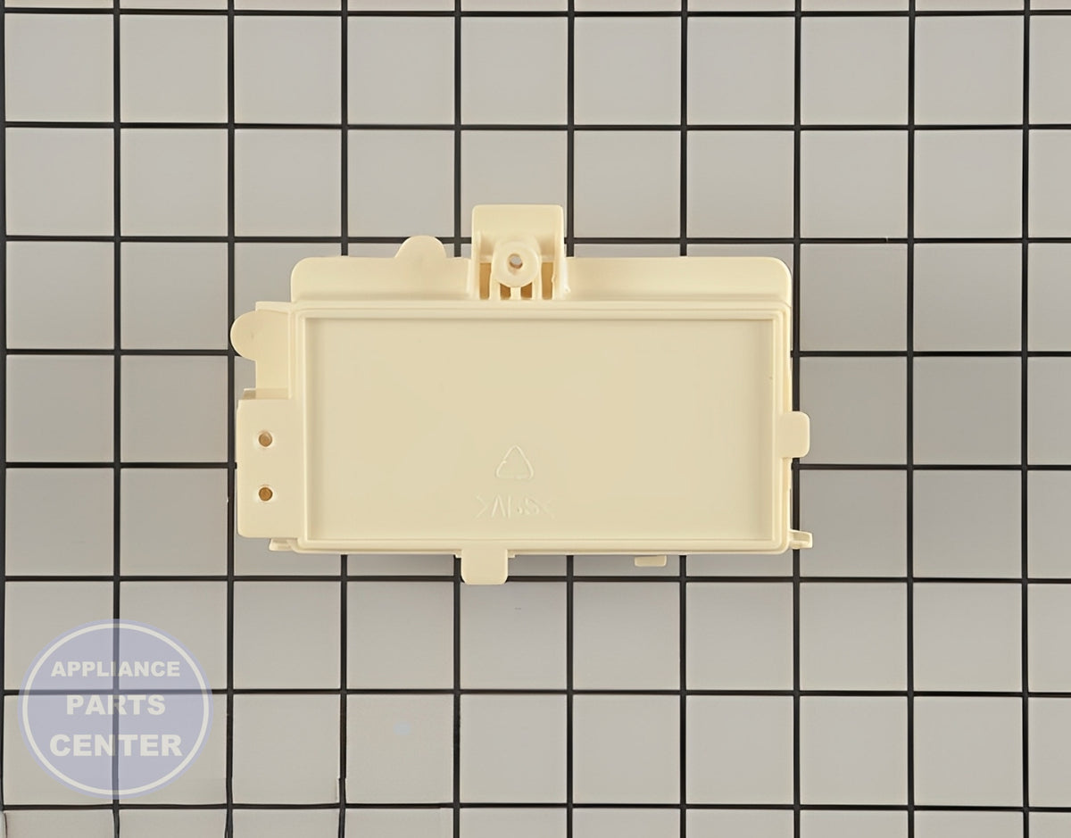 LG WASHER NOISE FILTER ASSEMBLY REPLACEMENT 6201EC1006T - Side view with circuit board & timer specs