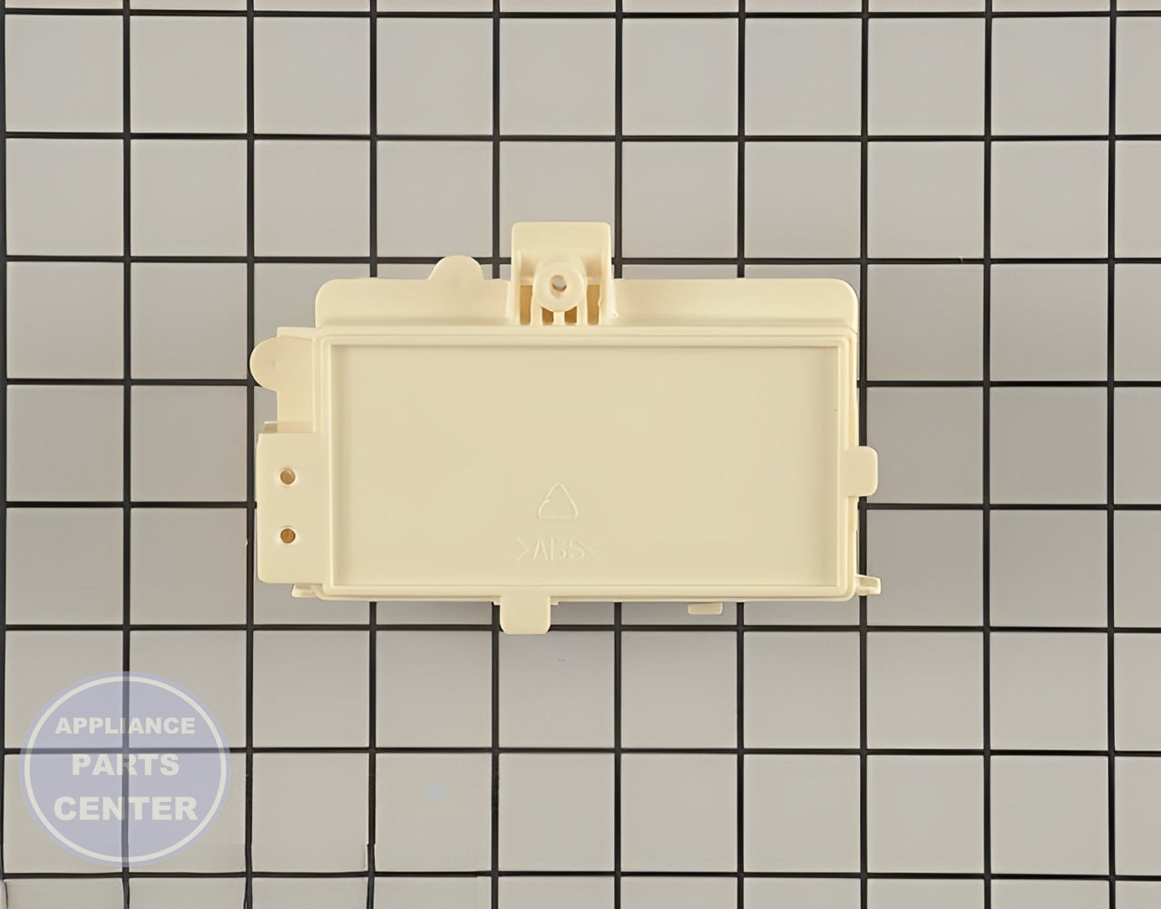 LG WASHER NOISE FILTER ASSEMBLY REPLACEMENT 6201EC1006T - Side view with circuit board & timer specs