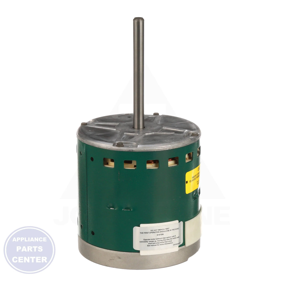 Evergreen® EM Dual Voltage ECM Direct Drive Blower Motor 6203X - Side view with 5-5/8" diameter and 1/3 HP specifications