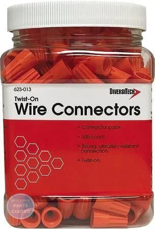 [Brand] Wire Connector Jar 623-013 - Main view showing color coding for wire gauge.
