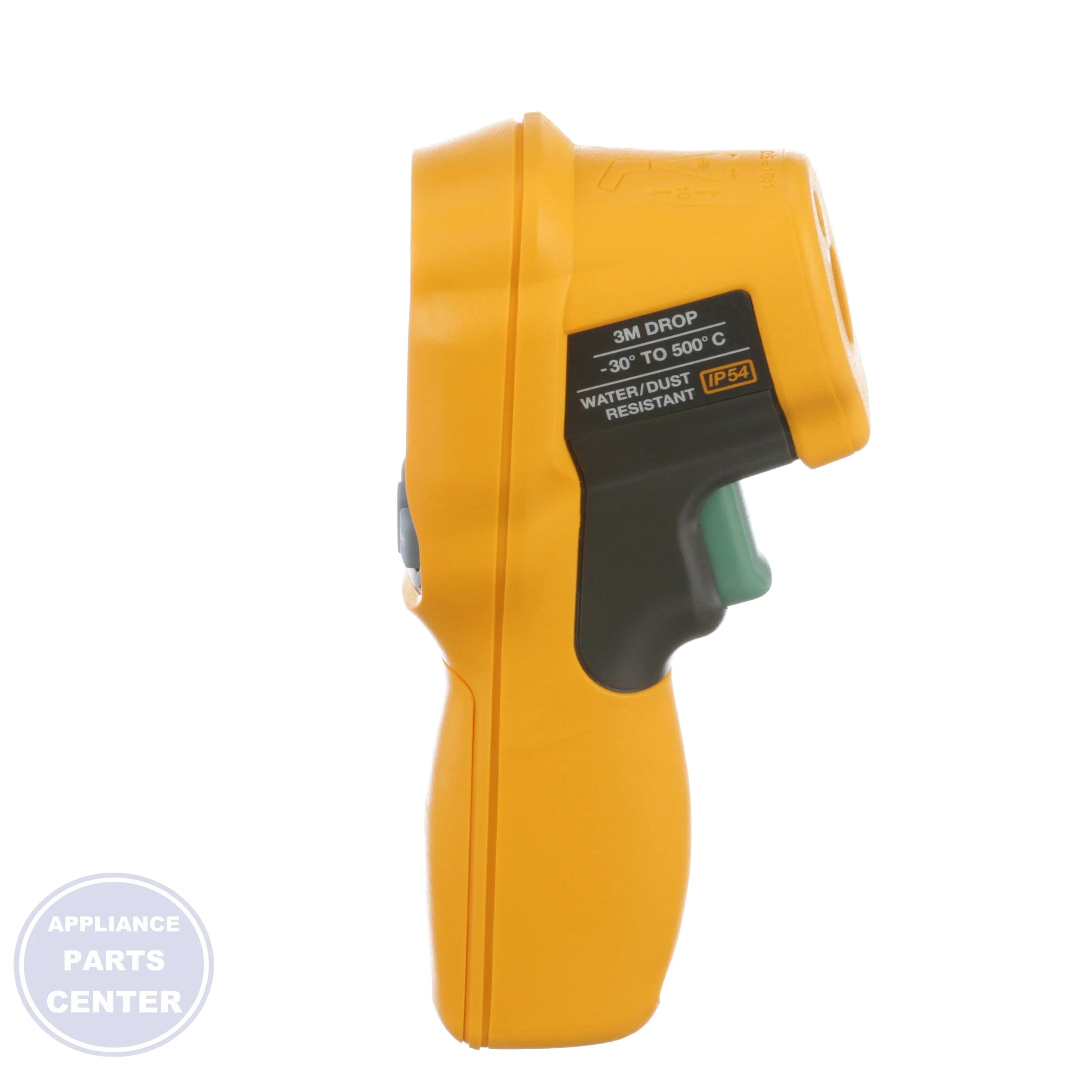 62 MAX IR Thermometer - Detailed view of -22°F to 932°F Temp. Range