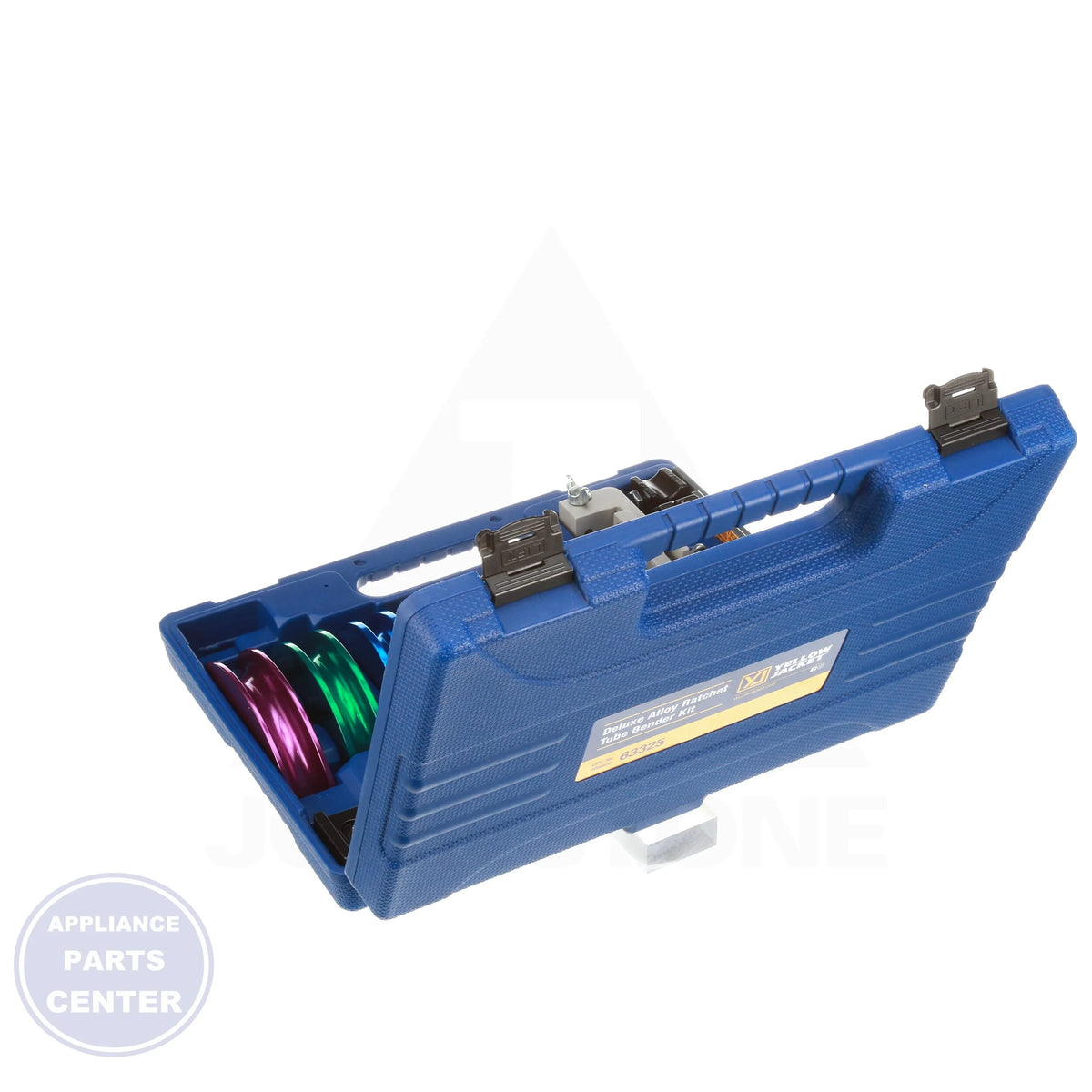 Alloy Ratchet Tube Bender 63325 - Side view with versatile tube size capacities