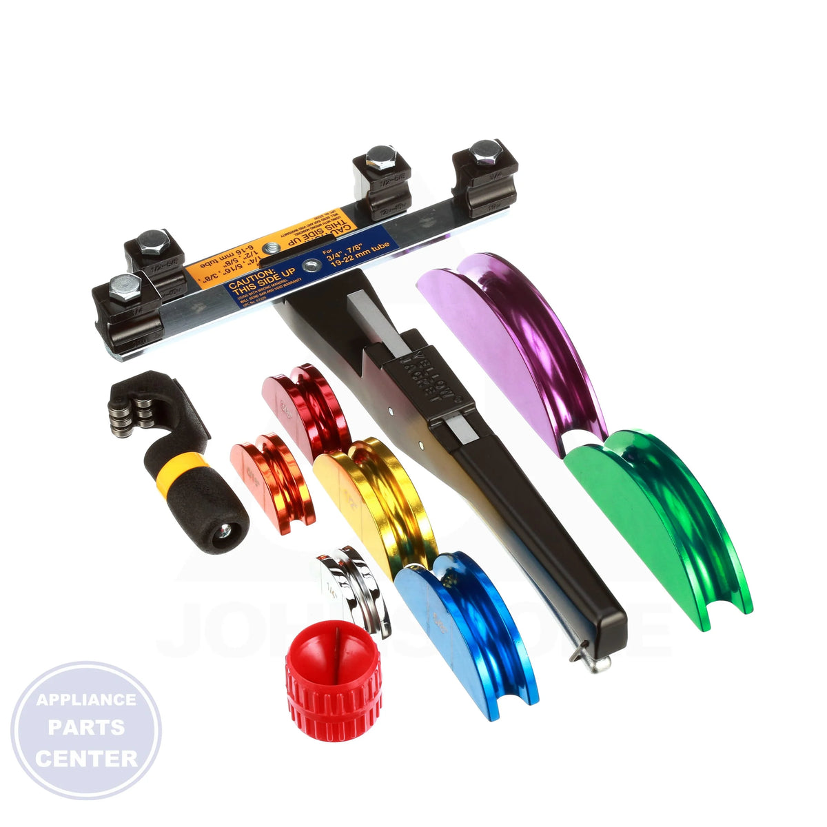 Alloy Ratchet Tube Bender 63331 - Detailed view of rapid 90° bending feature