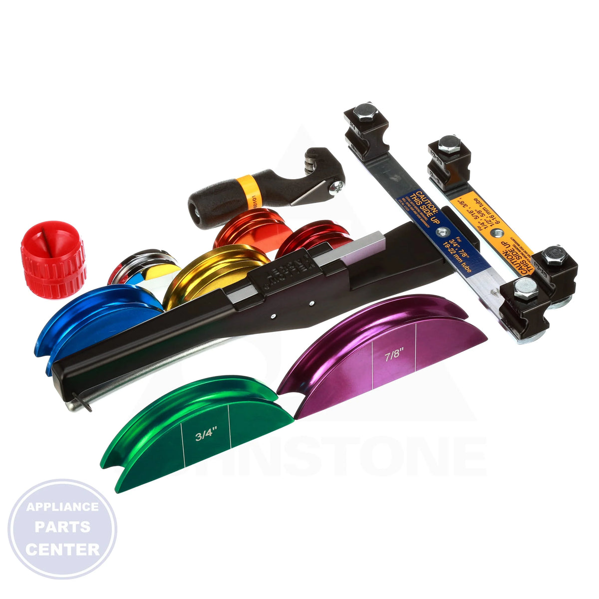 Alloy Ratchet Tube Bender 63331 - Side view with 1/4" to 7/8" tubing capacity
