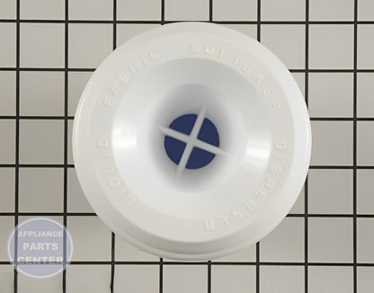 WHIRLPOOL Fabric Softener Dispenser 63580 - Detailed view of high-quality construction