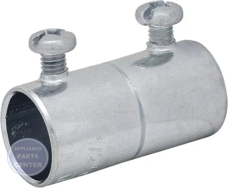 [Brand] EMT Setscrew Coupling 641S - Main view showing concrete-tight sealing for [specific models]