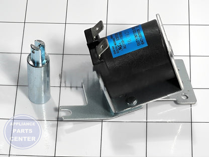 LG REFRIGERATOR SOLENOID REVERSING VALVE 6421JB2002R - Installation in LG model showing key mounting points
