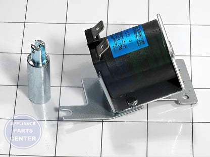 LG REFRIGERATOR SOLENOID REVERSING VALVE 6421JB2002R - Installation in LG model showing key mounting points