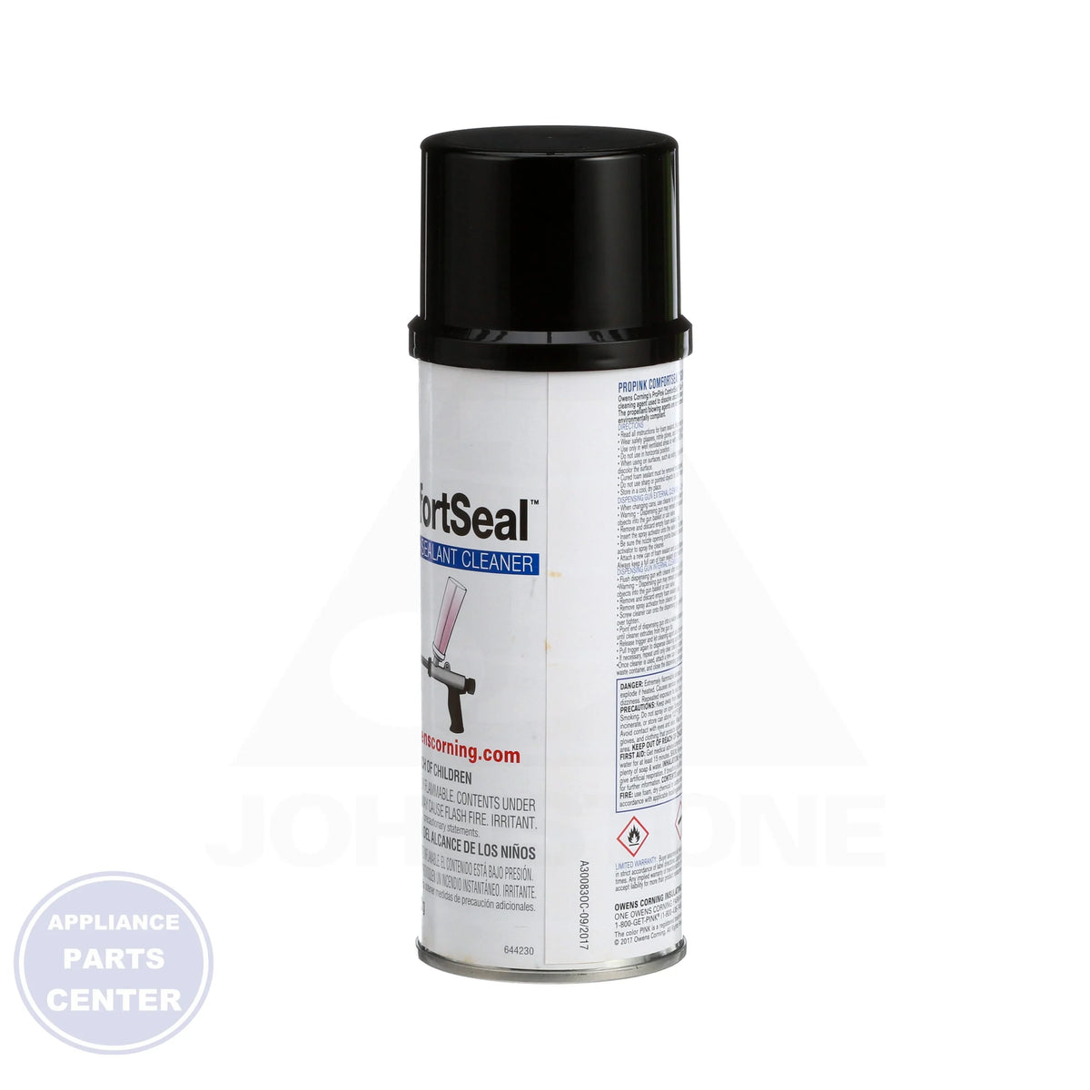 ProPink ComfortSeal Gun Foam Cleaner 644230 - Detailed view of effective foam dissolving properties