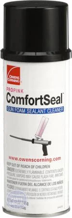 ProPink ComfortSeal Gun Foam Cleaner 644230 - Main view showing efficient residue removal for various models