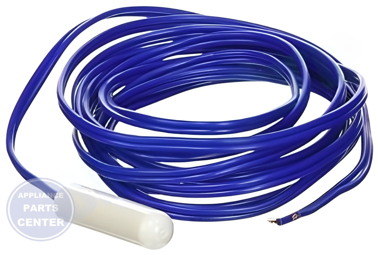 LG REFRIGERATOR FREEZER TEMPERATURE SENSOR 6500JB2002T - Side view with exact measurements