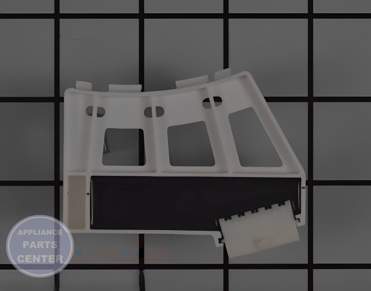 LG WASHER SENSOR ASSEMBLY 6501KW2002B - Side view with precise measurements