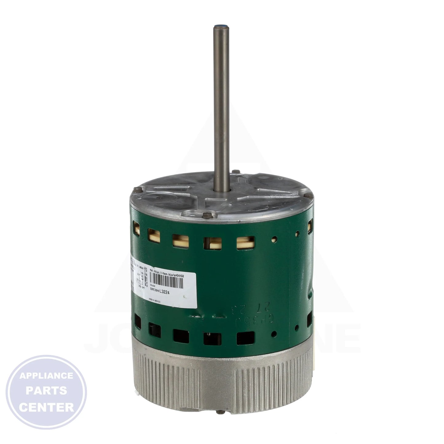 Evergreen® 6505VUI - Detailed view of 1/2" shaft diameter